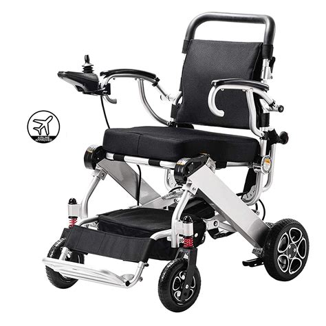 Buy BOCbco Electric Wheelchair - Reclining Folding Ultra Lightweight Electric Power Wheelchair ...
