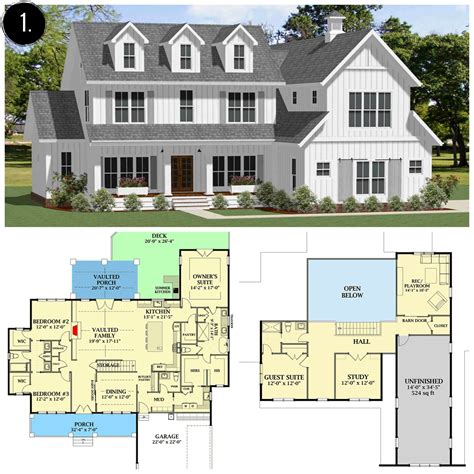 Farmhouse Layout Plan