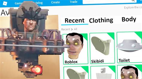 MAKING UFO SKIBIDI TOILET a ROBLOX ACCOUNT - YouTube