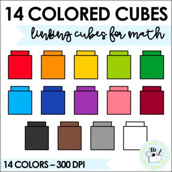 Linking Cubes for Math by Kelsey Doodle Designs | TPT