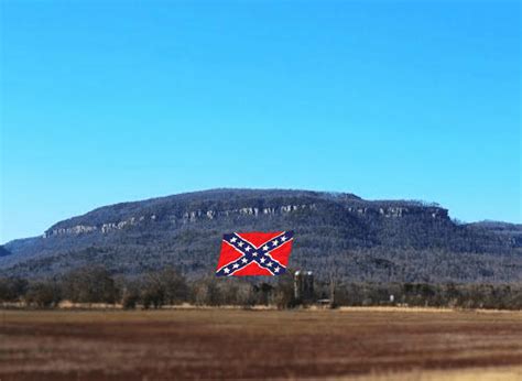 DUNLAP TN MAN WANTS TO PUT REBEL FLAG MONUMENT ON SIDE OF FREDONIA MT. | Crossville News First