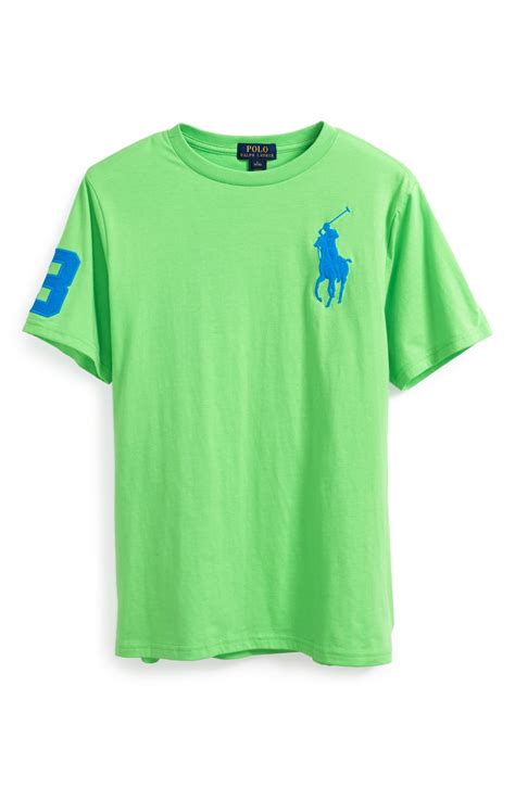 Ralph Lauren Large Logo Cotton T-Shirt (Big Boys) | Nordstrom