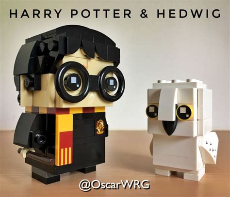 #LEGO #HarryPotter #Hedwig #GoBrick #BrickHeadz #WizardingWorld | Harry potter hedwig, Lego, Hedwig