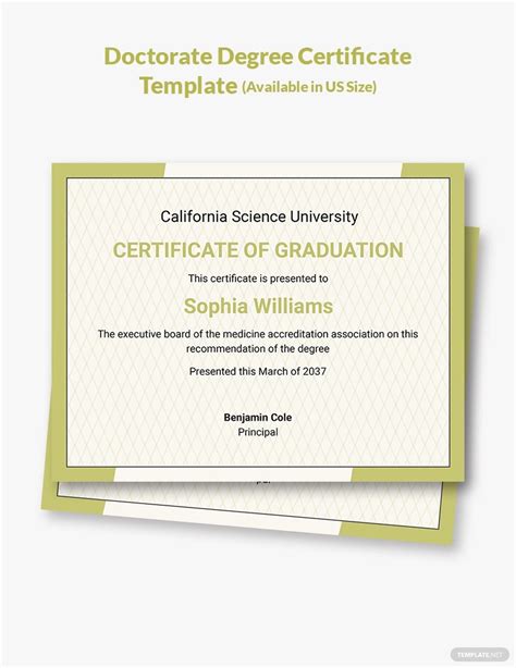 University Bachelor Degree Certificate Template in Word, Pages, Publisher, Google Docs ...