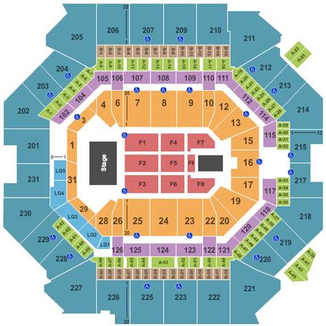 Barclays Center Seating Chart + Rows, Seat Numbers and Club Seats