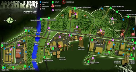 Escape from tarkov customs the spawn points summary guide – Mmoorpg