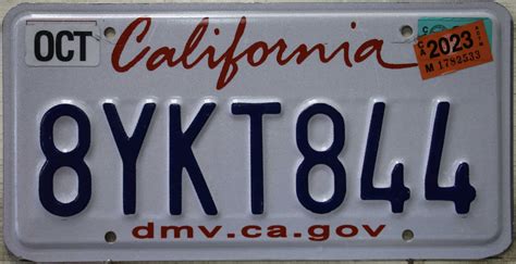 8YKT844 Pair - California - 2023 | Great American Plates