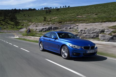 BMW 428i Gran Coupe Shines Blue in New Official Photos - autoevolution