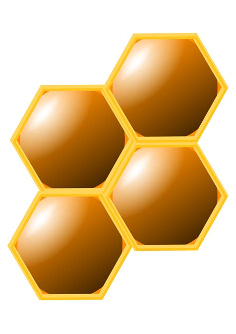 Clipart - Honeycomb