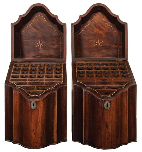 Lot 163: Knife Boxes - Willis Henry Auctions, Inc.