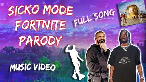 Sicko Mode Fortnite Parody (Full Song) - YouTube