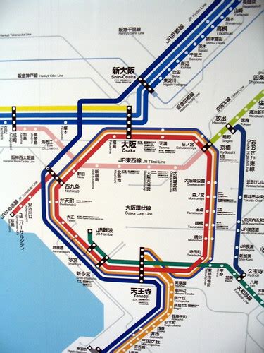 osaka train map english