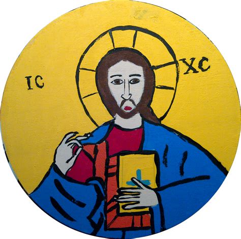 Icon: Jesus Christ (round) by Glorilux on DeviantArt
