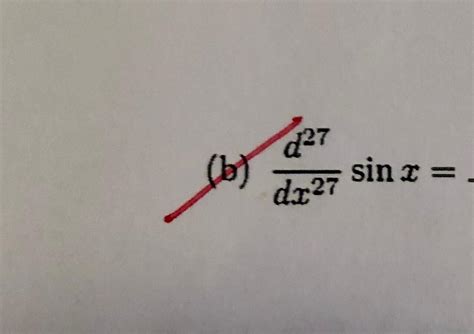 Solved اطل d27 dr27 sin I= | Chegg.com