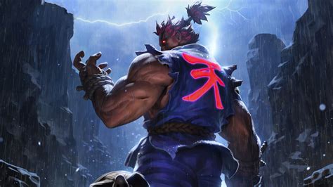 Akuma, Back Symbol, Street Fighter, Video Game 4k, HD Wallpaper | Rare Gallery