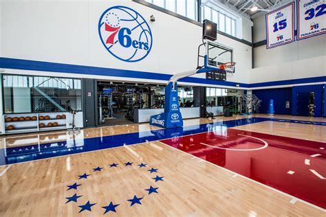 Download Philadelphia 76ers Basketball Court Wallpaper | Wallpapers.com