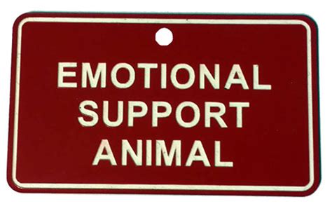 Emotional Support Dog Tag » US Dog Registry