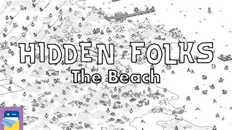 Hidden Folks: The Beach Walkthrough Guide & Locations & iOS Gameplay ...