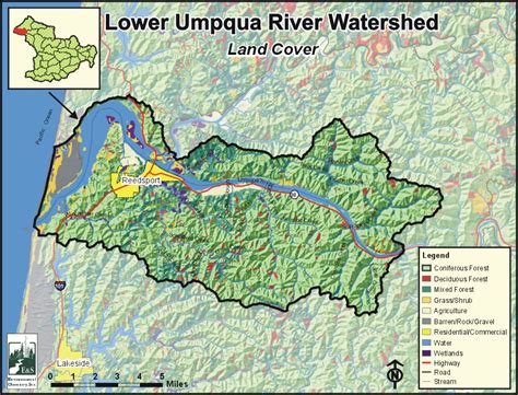 Umpqua River Map