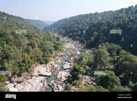 beautiful scenery of river in valley Stock Photo - Alamy