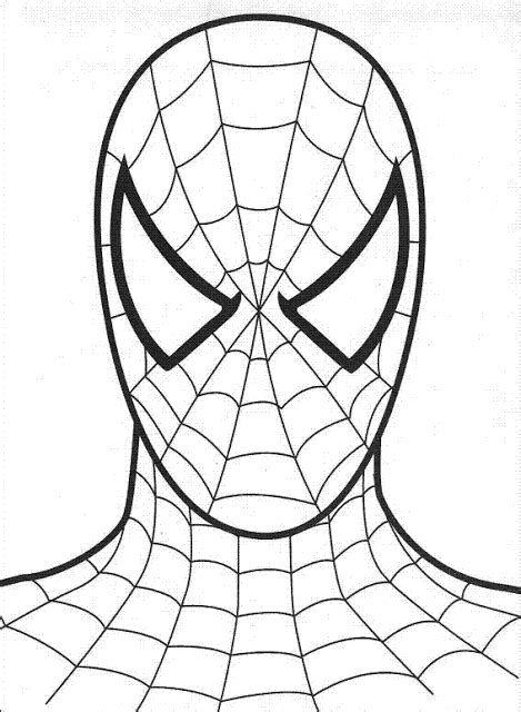 spiderman spider logo outline for pumpkin carving | Coloriage spiderman ...