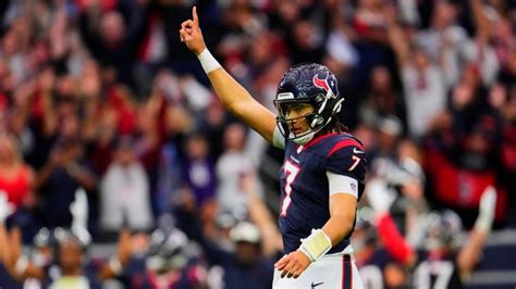 C.J. Stroud stats vs. Browns: Texans QB flirts with rookie playoff ...