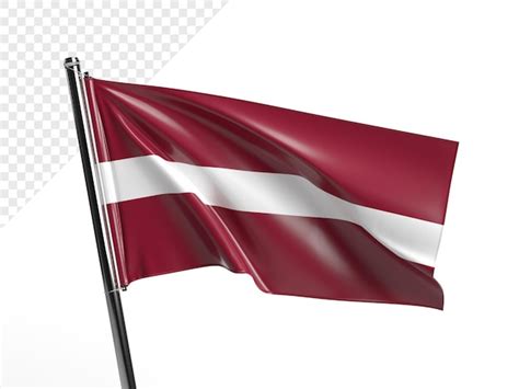 Premium PSD | Latvia flag