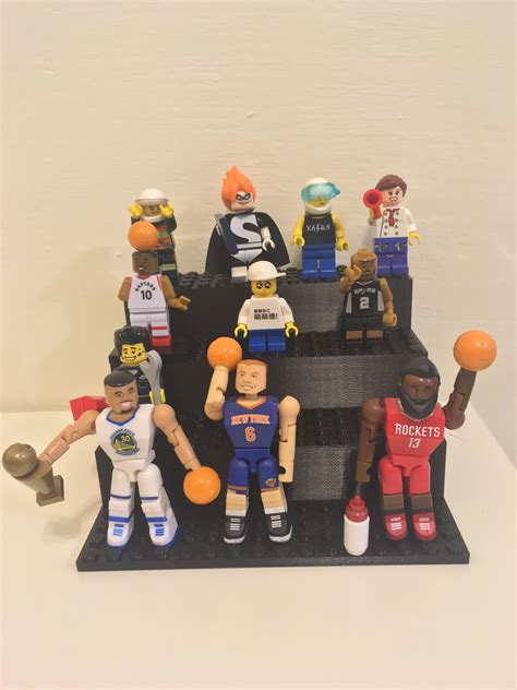 Download STL file lego minifigures shelf • 3D printable model ・ Cults