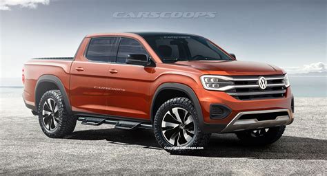 2022 Volkswagen Amarok: Envisaging A Ford Ranger-Based Truck For ...