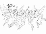 Disney Fairies Tinkerbell Coloring Pages sketch template
