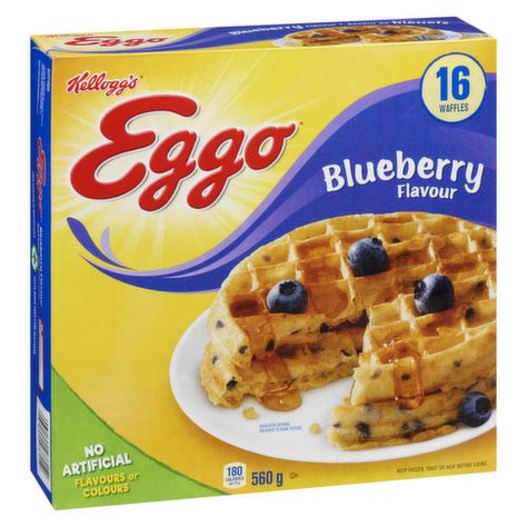 Kellogg's - Eggo Waffles Blueberry