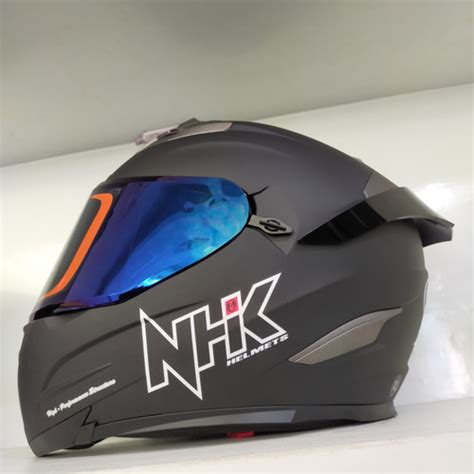 Jual helm fullface nhk rx 9 black dof paket ganteng baru - XL - Kab. Malang - Buroq Helmet ...