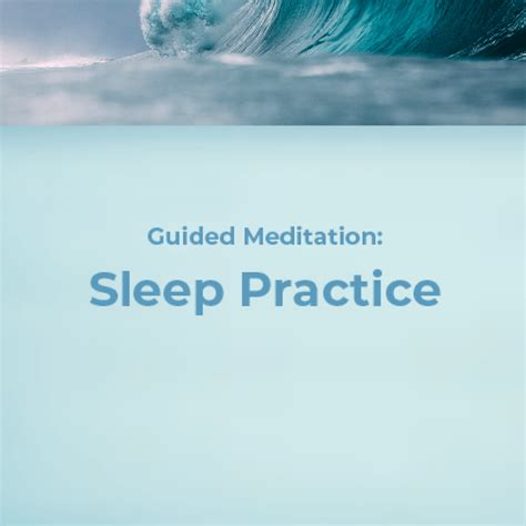 Guided Meditation: Sleep Practice - Essential WellbeingEssential Wellbeing