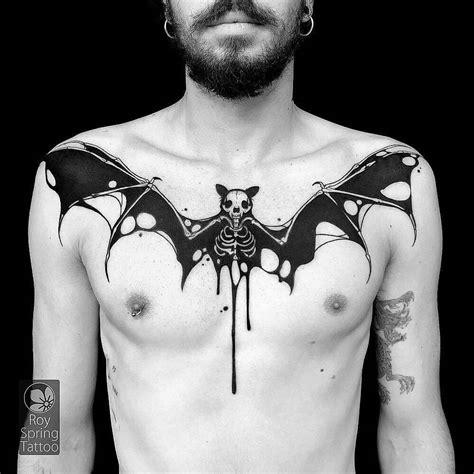 11+ Bat Skeleton Tattoo Ideas That Will Blow Your Mind!