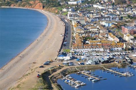 Seaton in Devon stock image. Image of coast, holiday - 103018309