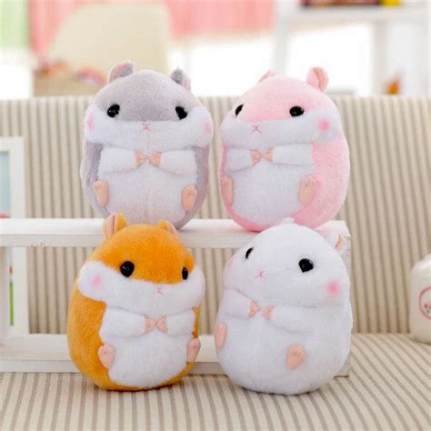 candice guo! super cute plush toy classic style Amuse soft hamster stuffed doll Guinea pig girls ...