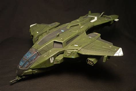 dwartist's painting blog: Spartan Games 15mm Halo 'Pelican' dropship...