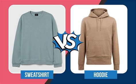 Compare the Difference between Sweatshirt and Hoodie for You