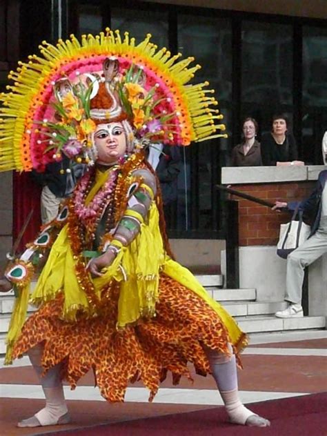 Chhau dance is a genre of Indian tribal martial dance, which is popular ...