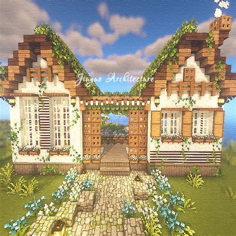 Minecraft House: Peaceful Rustic Cottage | Cottagecore and Chill | CIT Resource Packs ...