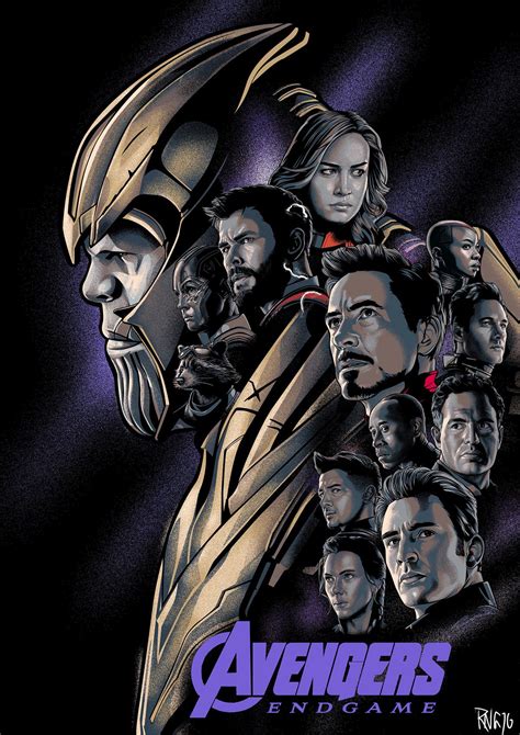 Avengers Endgame Alternate Poster on Behance | Avengers poster, Marvel ...