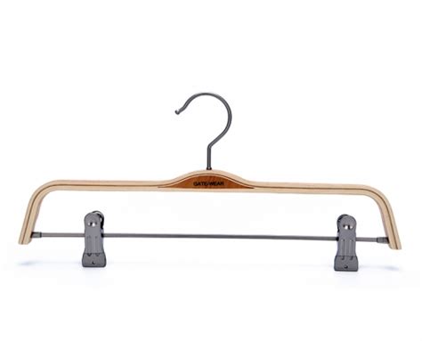 Adjustable Laminated Wooden Clip Hangers – Display And Wholesale ...