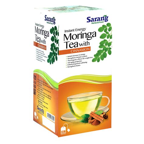 Buy Sarang Moringa Tea Bags With Cinnamon online in Pakistan | My ...