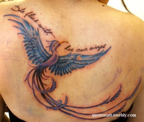 Quotes for Phoenix Bird Tattoo - Quotestatt