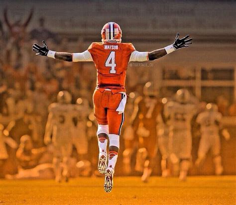 Deshaun Watson - 2015 | Clemson football, Clemson alumni, Clemson fans