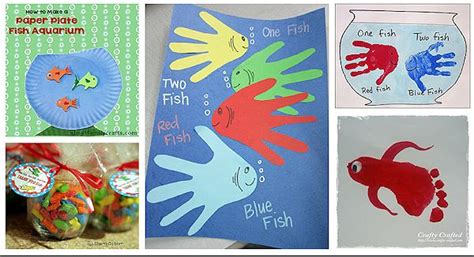 20 Dr. Seuss One Fish, Two Fish Crafts – About Family Crafts