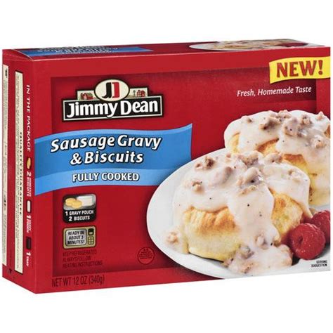 Jimmy Dean Fully Cooked Sausage Gravy & Biscuits, 12 oz Reviews 2020