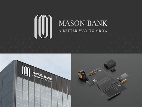 Mason Bank Logo by Genyo on Dribbble