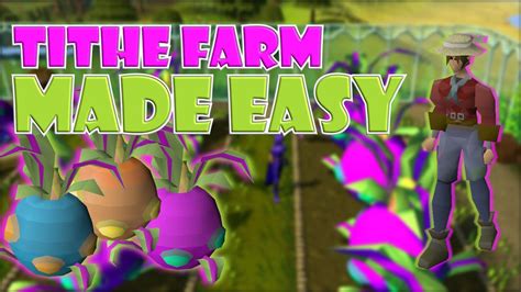 UPDATED Quick Guide to Tithe Farm in OSRS - YouTube