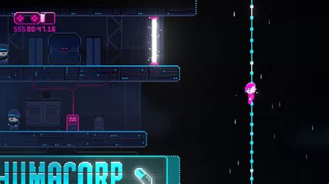 Lazr is a cyberpunk platformer with a free demo and a thing for cloth ...